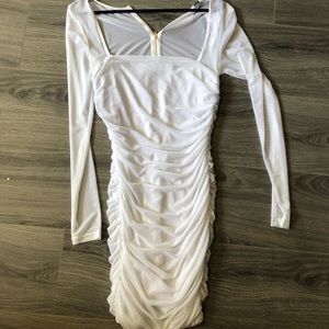 Fashion nova mini white dress
